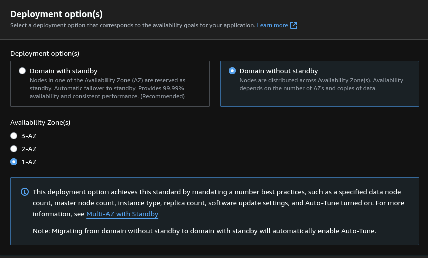 Setup screen 2